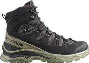 Svart og grønn Salomon Quest 5 GTX fjellstøvel for herre