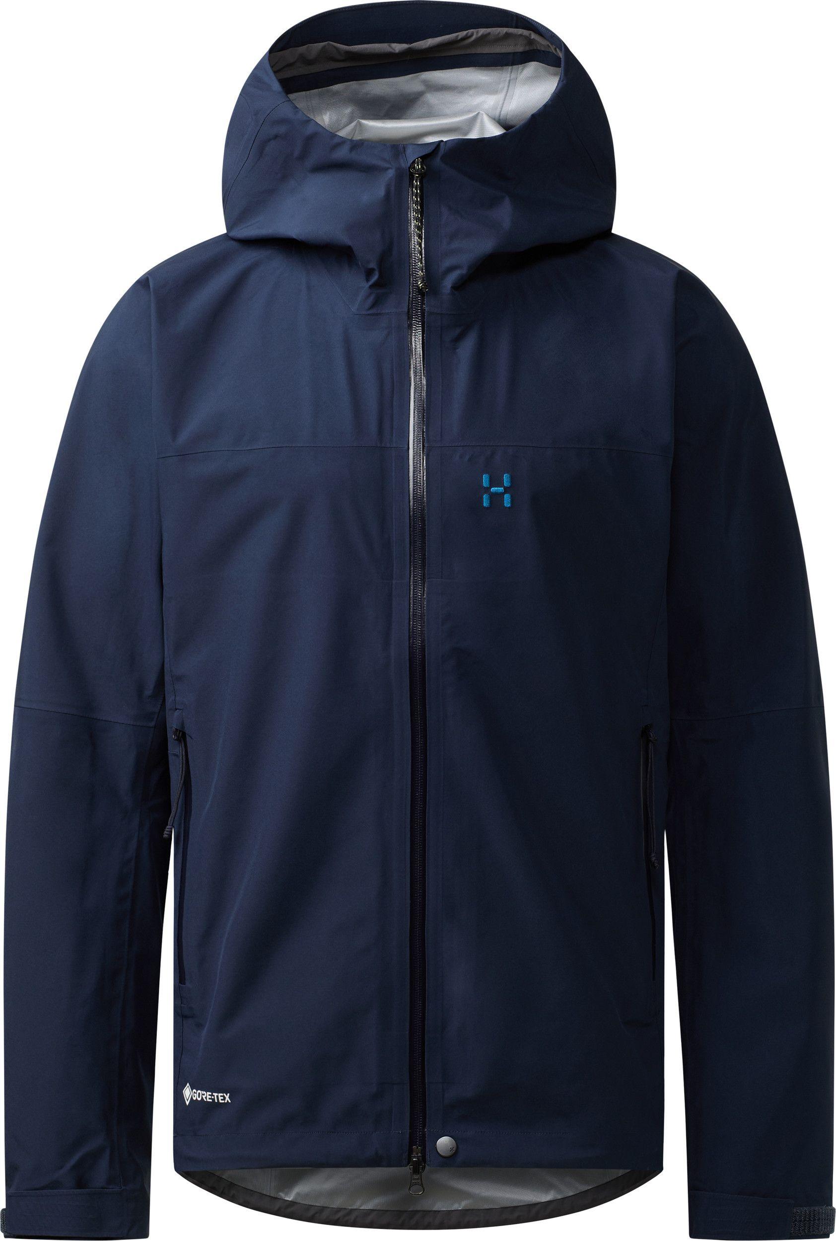 Blå Haglöfs Roc Sight trelags GORE-TEX skalljakke for herre